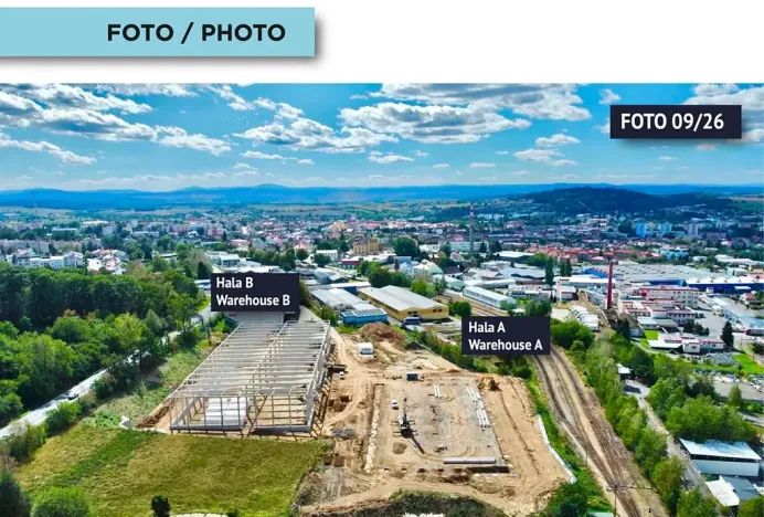 Pronájem výrobních prostor, Písek, 1500 m2