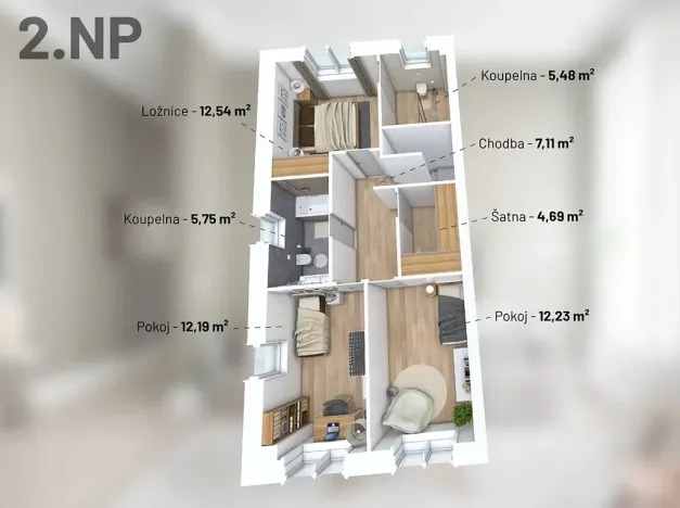 Prodej rodinného domu, Praha - Řepy, Otlíkovská, 125 m2