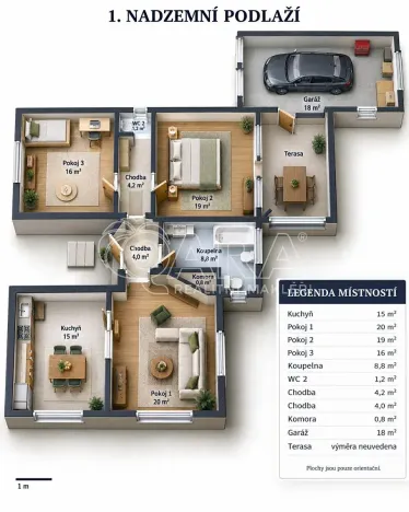 Prodej vícegeneračního domu, Úpice, A. Bunzla, 266 m2