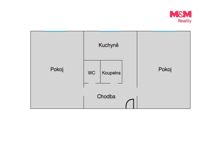 Prodej bytu 2+1, Karviná - Ráj, Víta Nejedlého, 52 m2