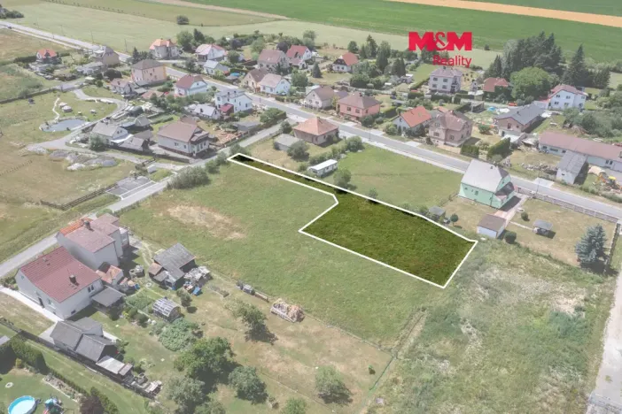 Prodej stavebního pozemku, 1000 m², Spálené Poříčí, Lipnice