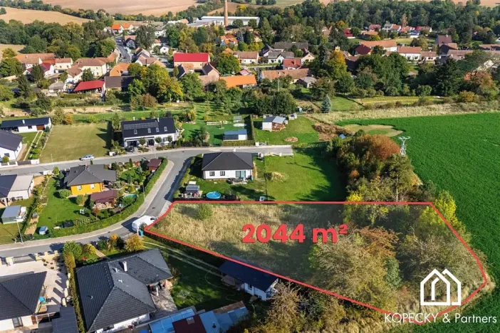 Prodej pozemku pro bydlení, Močovice, 2044 m2