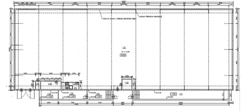 Prodej skladu, Cheb - Háje, Dolní, 1126 m2