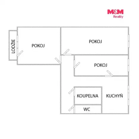 Prodej bytu 3+1, Vítězná - Huntířov, 78 m2
