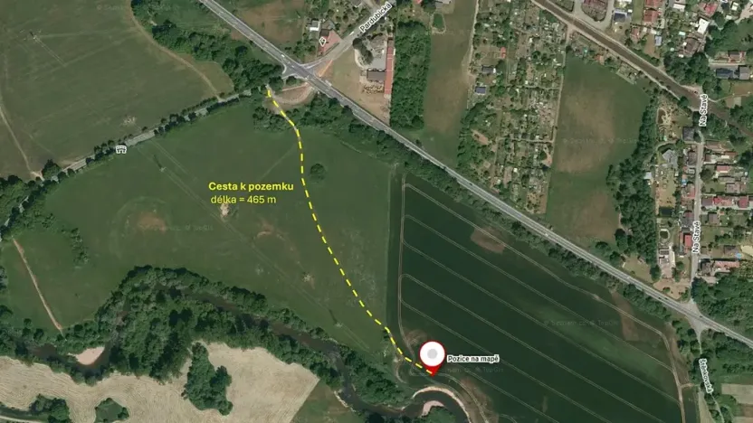 Prodej rybníku, Třebechovice pod Orebem, 1000 m2