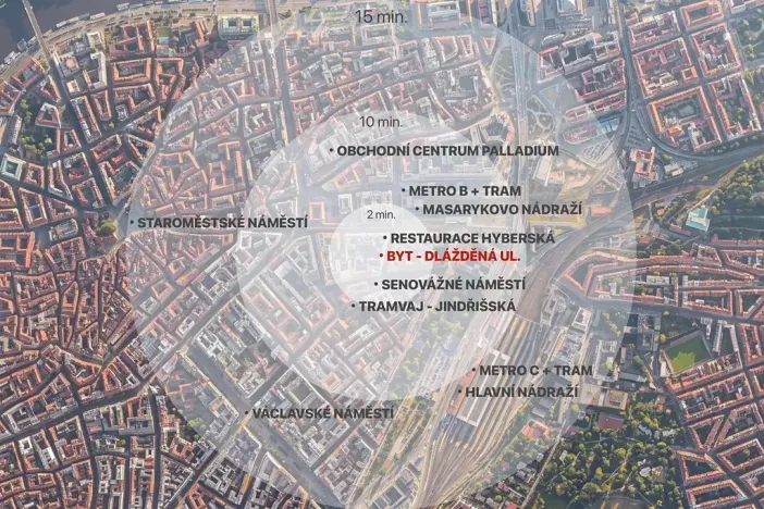 Prodej bytu 3+1, Praha - Nové Město, Dlážděná, 122 m2