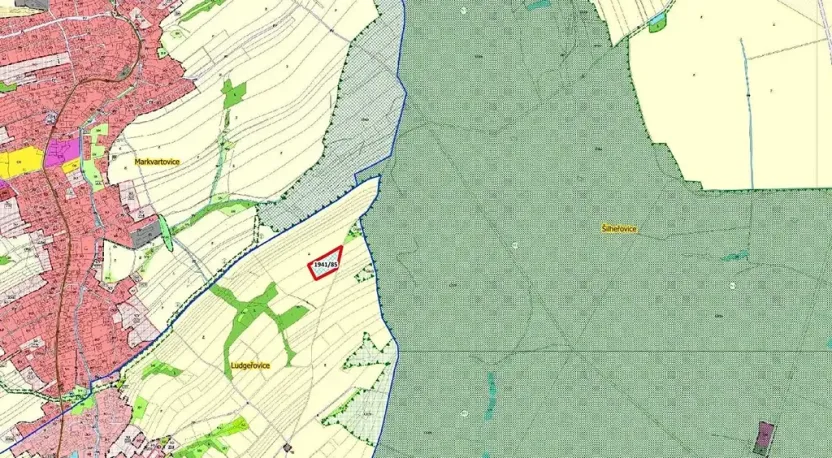 Prodej podílu pole, Ludgeřovice, 10011 m2