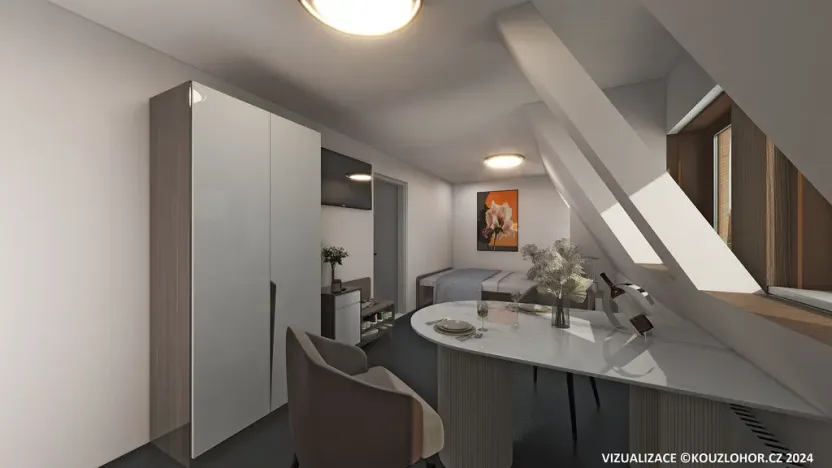 Prodej bytu 1+kk, Janov nad Nisou - Hrabětice, 24 m2