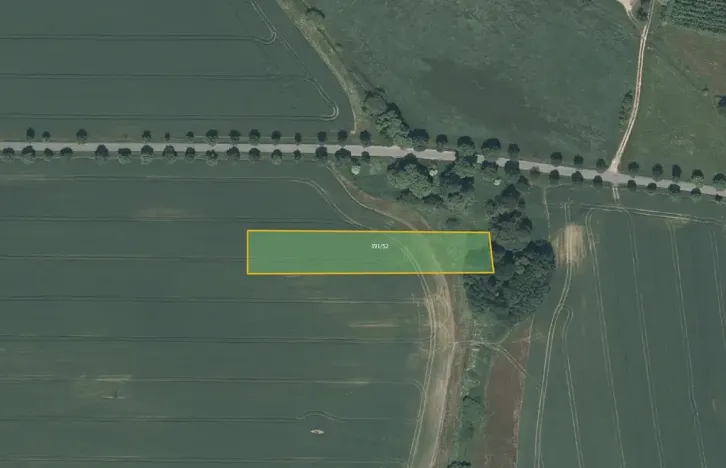 Prodej pole, 11020 m², Lážovice