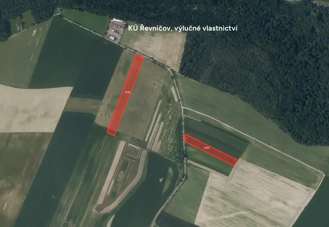 Prodej pole, 69137 m², Řevničov