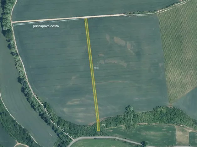 Prodej pole, Ořechov, 4574 m2