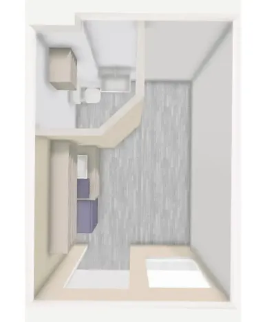 Pronájem bytu 1+kk, Praha - Břevnov, Bělohorská, 13 m2