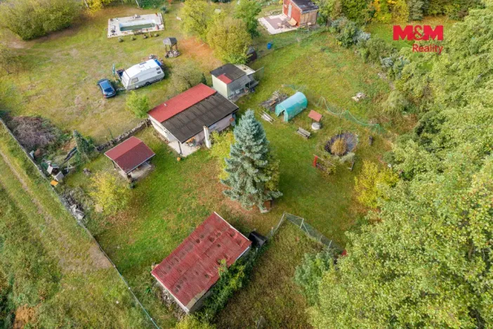 Prodej zahrady, Jeníkov, 1208 m2