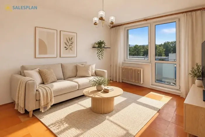 Prodej bytu 2+1, Valašské Meziříčí, Zašovská, 57 m2