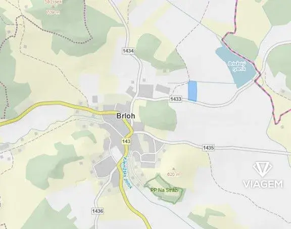 Prodej pole, Brloh, 12576 m2