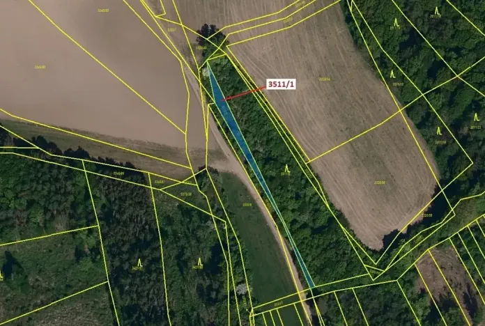 Dražba lesa, Bojkovice, 420 m2
