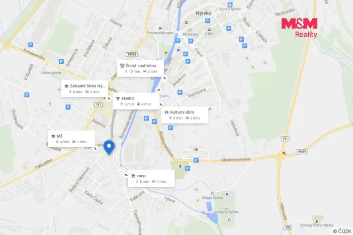 Prodej bytu 3+1, Nýrsko, Československých legií, 71 m2
