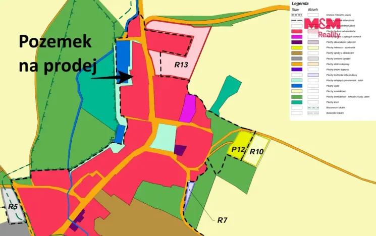 Prodej pozemku pro bydlení, Jíkev, 885 m2