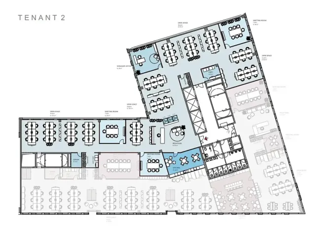 Pronájem kanceláře, Praha - Smíchov, Plzeňská, 1400 m2