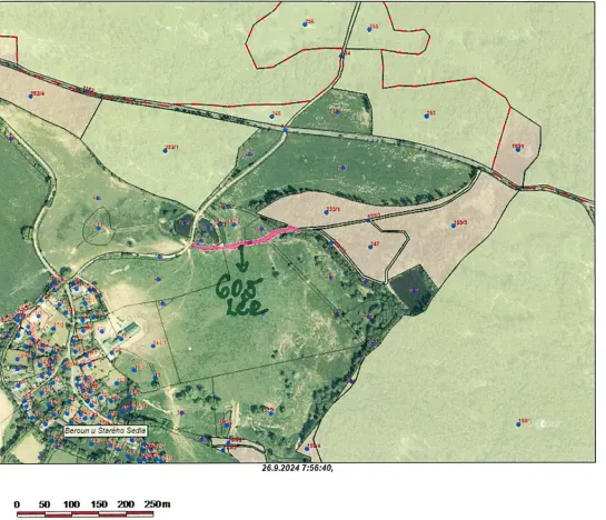 Prodej pozemku, Teplá, 1575 m2