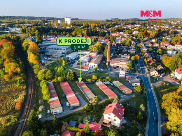 Prodej garáže, Hlinsko, Třebízského, 22 m2