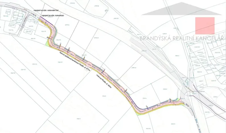 Prodej komerčního pozemku, Brandýs nad Labem-Stará Boleslav, Generála Lišky, 23838 m2
