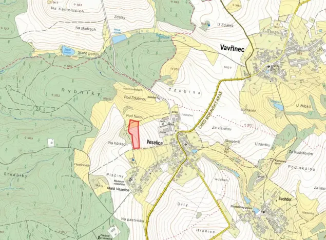 Prodej pole, Vavřinec, 8667 m2