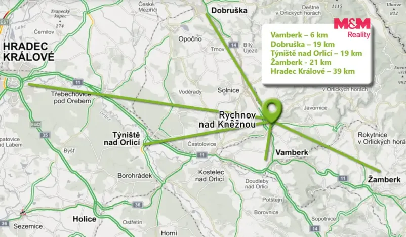 Prodej chaty, Rychnov nad Kněžnou, 25 m2