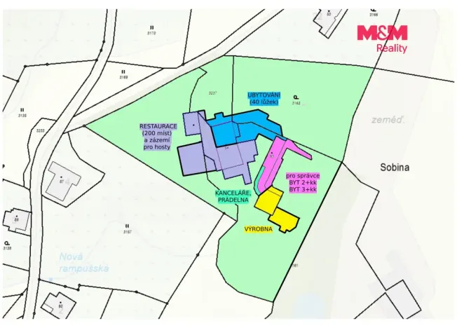 Prodej ubytování, Liberk - Rampuše, 1500 m2
