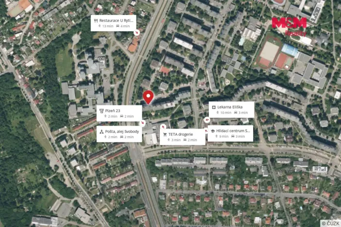 Prodej bytu 2+kk, Plzeň - Severní Předměstí, Sokolovská, 40 m2