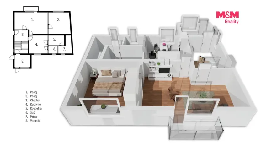 Prodej rodinného domu, Rychnov nad Kněžnou - Lokot, 150 m2
