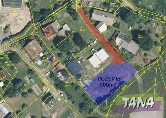 Prodej pozemku pro bydlení, Ohrazenice, 900 m2