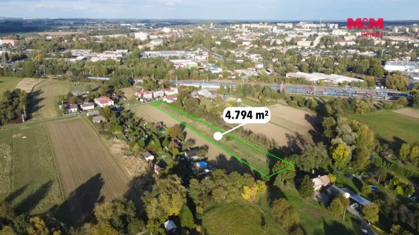 Prodej pole, Karviná - Staré Město, 4794 m2