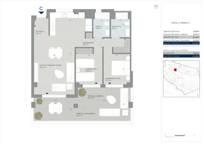 Prodej bytu 3+kk, Estepona, Španělsko, 79 m2