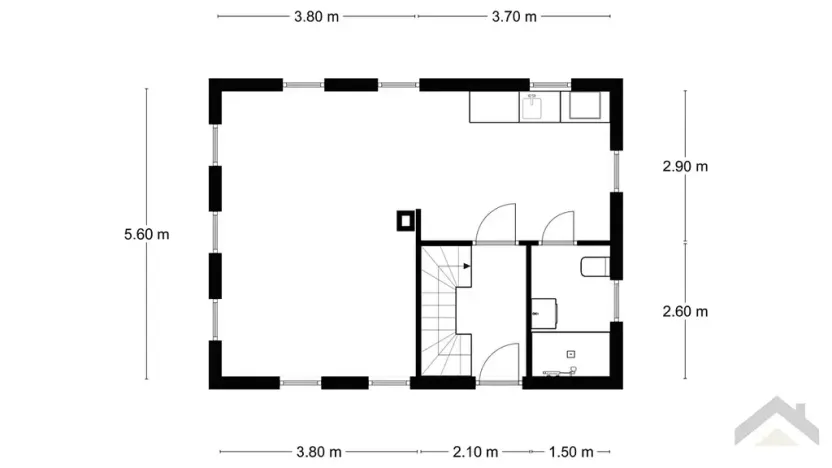 Prodej rodinného domu, Bílý Potok, 84 m2