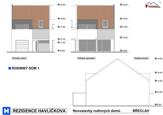 Prodej rodinného domu, Břeclav, Havlíčkova, 123 m2