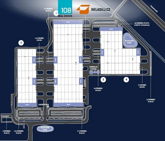 Pronájem skladu, Praha - Dolní Měcholupy, Průmyslová, 1500 m2