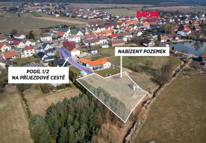 Prodej pozemku pro bydlení, Volduchy, 1640 m2