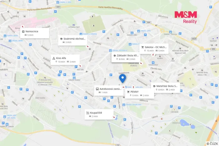Prodej bytu 4+1, Sokolov, Závodu míru, 84 m2