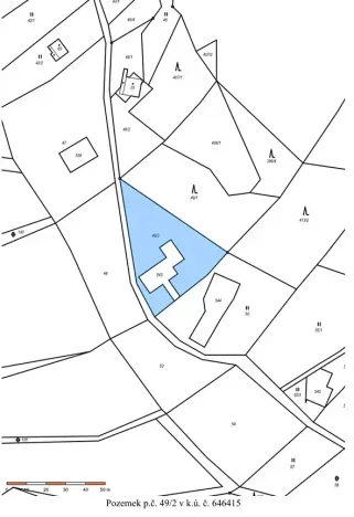 Prodej pozemku, Hraběšice, 1517 m2