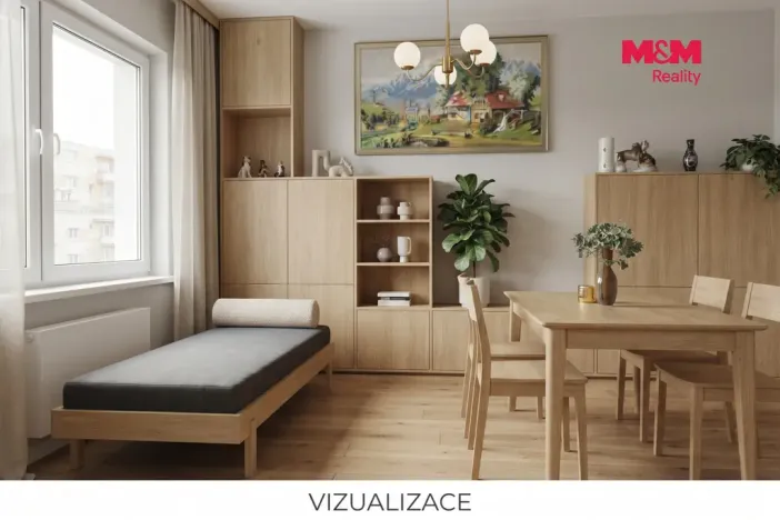 Prodej bytu 4+1, Krnov - Pod Cvilínem, SPC H, 71 m2