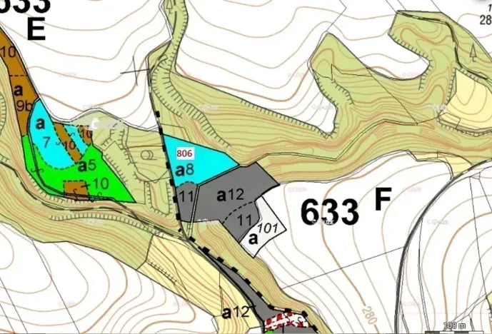 Dražba lesa, Snědovice, 8141 m2