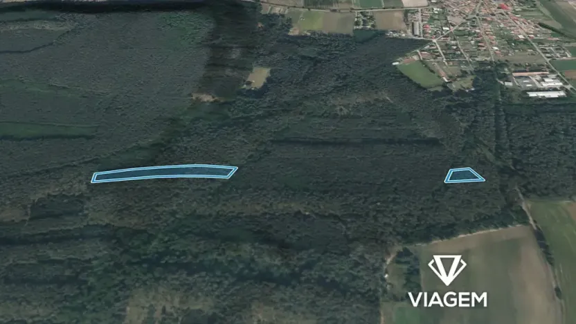 Prodej podílu lesa, Libotenice, 2048 m2