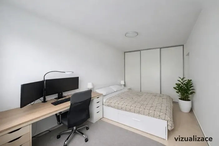Pronájem bytu 2+kk, Odolena Voda, Pod Tvrzí, 49 m2