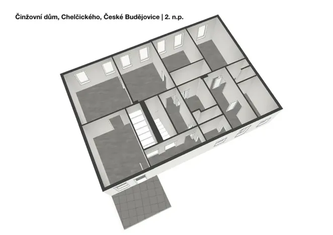 Prodej komerční nemovitosti, České Budějovice, Chelčického, 489 m2