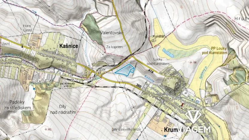 Prodej podílu pole, Krumvíř, 3179 m2