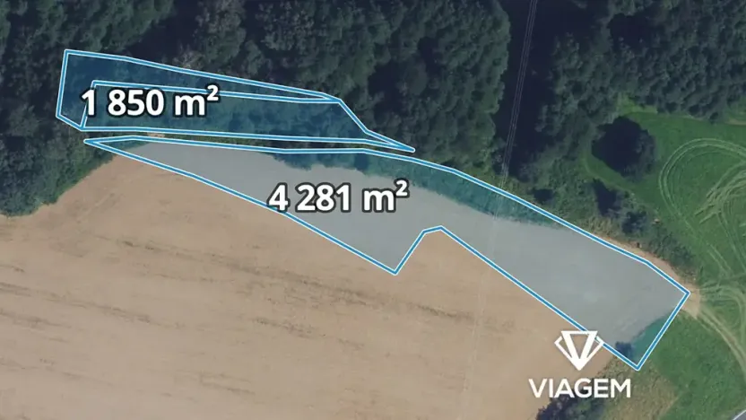 Prodej pole, Březina, 6131 m2