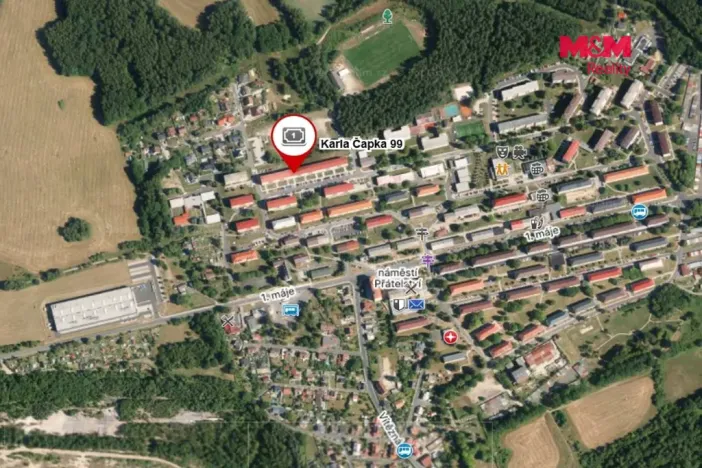 Prodej bytu 2+1, Habartov, Karla Čapka, 56 m2