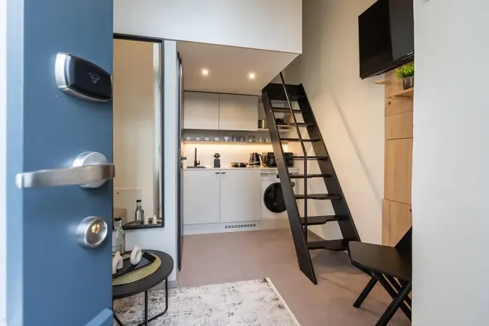 Prodej bytu 1+kk, Praha - Karlín, Prvního pluku, 18 m2