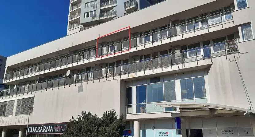 Pronájem bytu 1+kk, Praha - Stodůlky, Sluneční náměstí, 44 m2